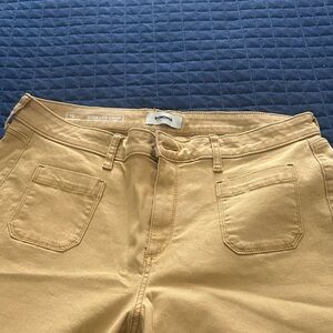 Sonoma Tan Wide Leg Crop Pants